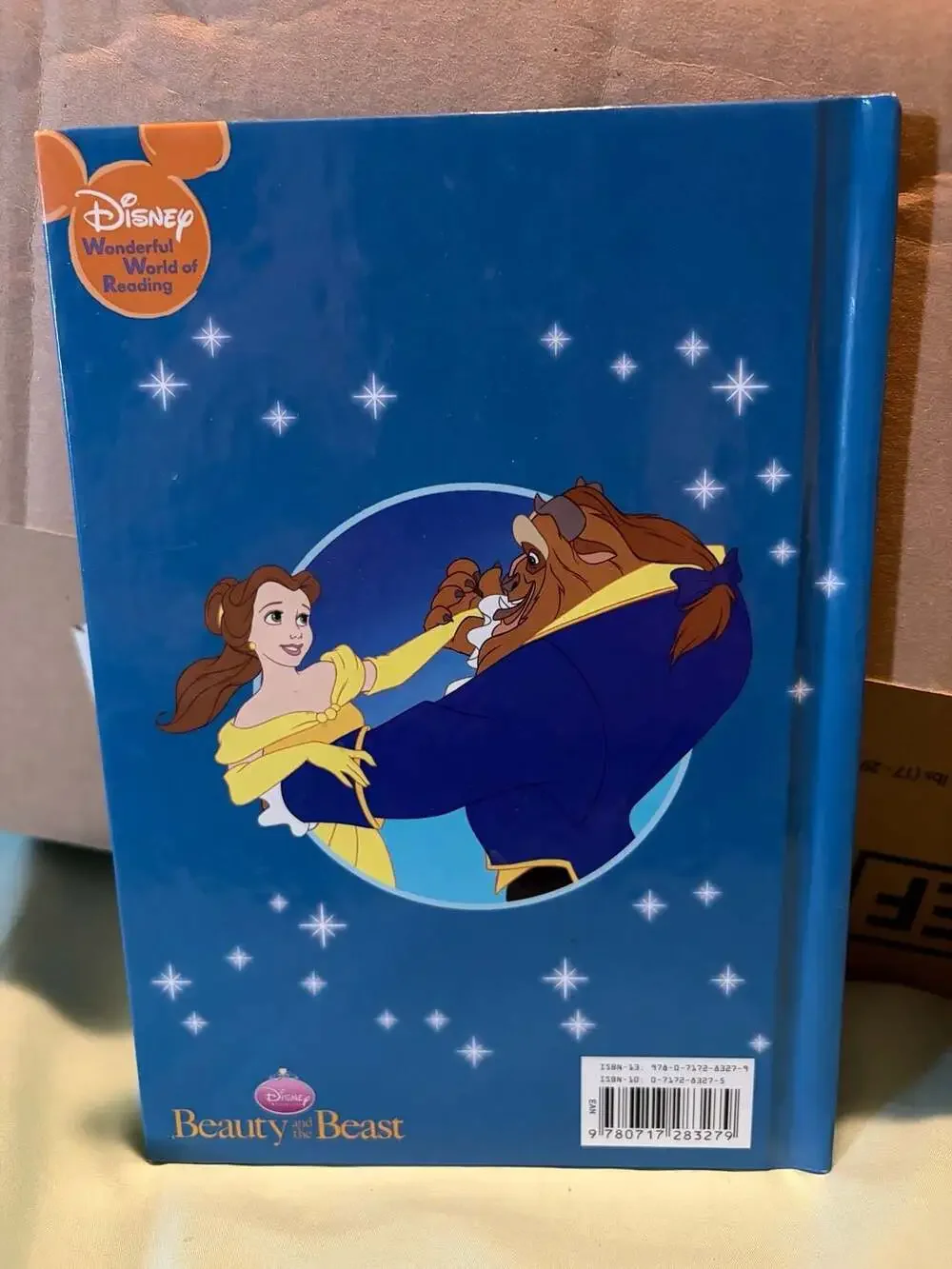 Beauty and the Beast Disney Wonderful World of Reading Hardcover Book
